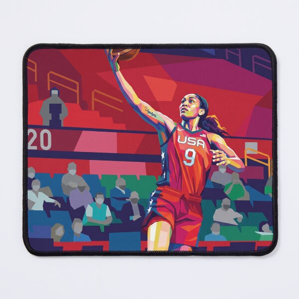 Item preview, Aja Wilson Colorful Pop Art designed and sold by SiksisArt.