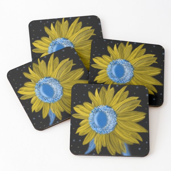 Item preview, Yellow and Blue Sunflower - Ukrainian Flag designed and sold by JayMakesTiktok.