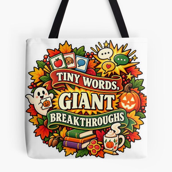 Item preview, Tiny Words, Giant Breakthroughs Speech Therapy designed and sold by supertae.