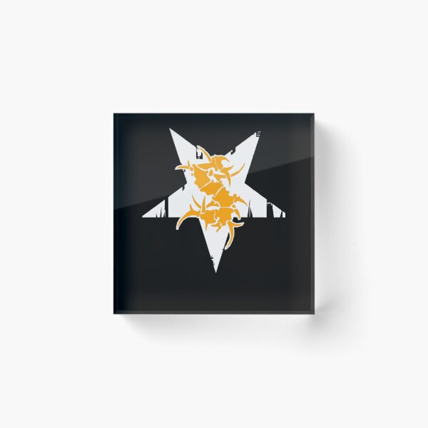 Item preview, Spine Symbol Over White Inverted Star designed and sold by MeezBee.
