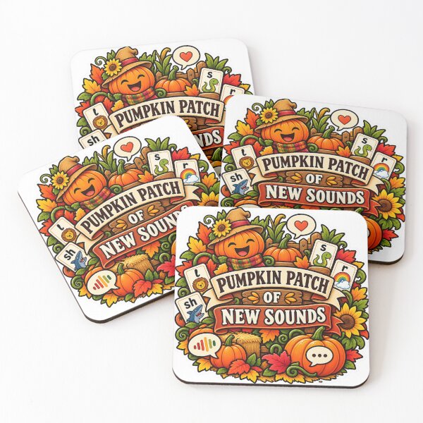 Item preview, Pumpkin Patch Of New Sounds Speech Therapy designed and sold by supertae.