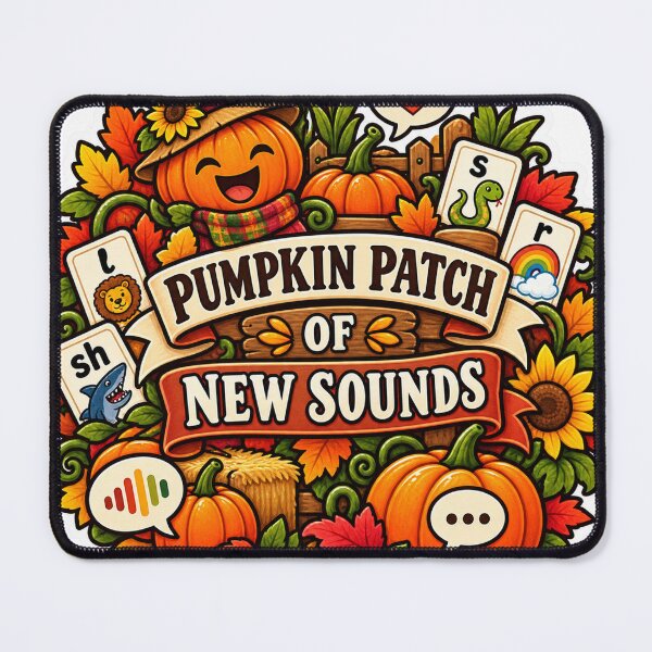 Item preview, Pumpkin Patch Of New Sounds Speech Therapy designed and sold by supertae.
