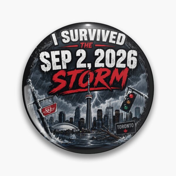 Item preview, Toronto Weather September 2, 2026 Storm designed and sold by Funky Mobile Cases.
