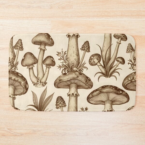 Item preview, Rustic Mushrooms designed and sold by The Mad Tea Party.