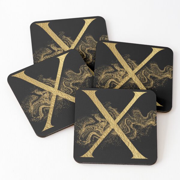 Item preview, Gold Sparkle Initial Letter X designed and sold by JaylanaSaraya.