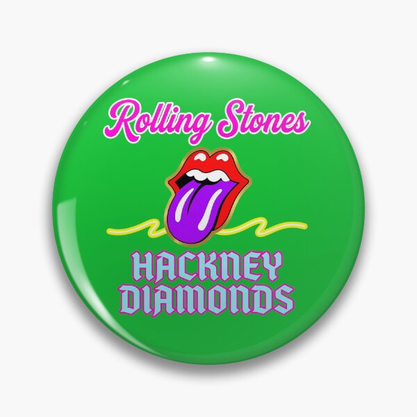 Item preview, Rolling Stones Hackney Diamonds Neon Design designed and sold by KnottyNatureArt.