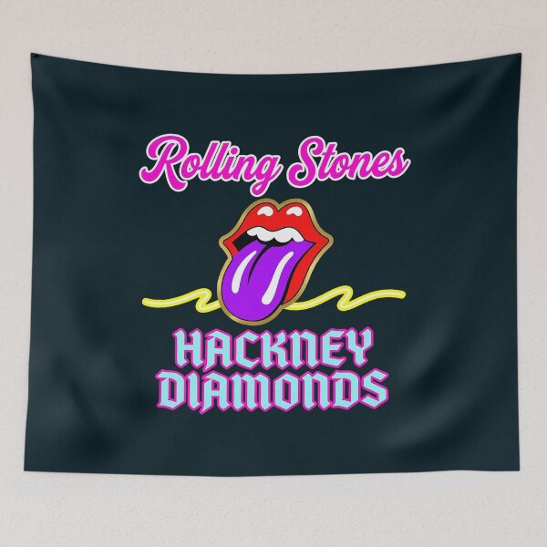 Item preview, Rolling Stones Hackney Diamonds Neon Design designed and sold by KnottyNatureArt.