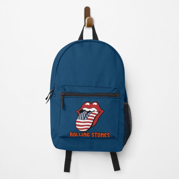 Item preview, Rolling Stones American Flag Tongue Logo designed and sold by KnottyNatureArt.