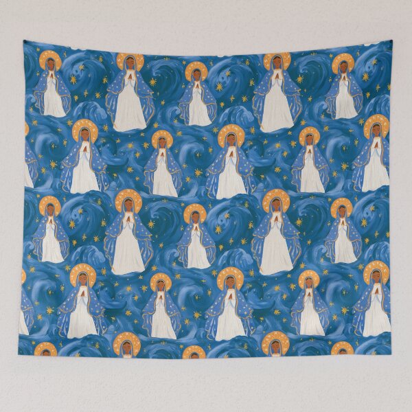 Item preview, Our Lady Star of the Sea designed and sold by SanctifiedSouls.