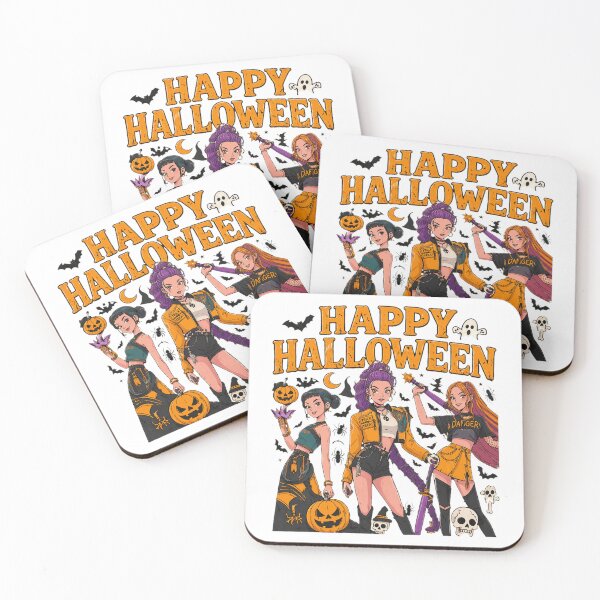 Item preview, Happy Halloween Retro Anime Girl  designed and sold by olacassandra.
