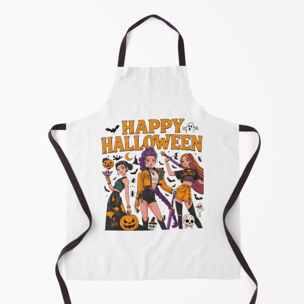 Item preview, Happy Halloween Retro Anime Girl  designed and sold by olacassandra.