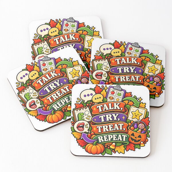Item preview, Talk, Try, Treat, Repeat Speech Therapy designed and sold by supertae.