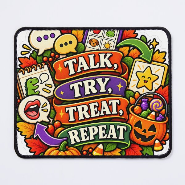 Item preview, Talk, Try, Treat, Repeat Speech Therapy designed and sold by supertae.