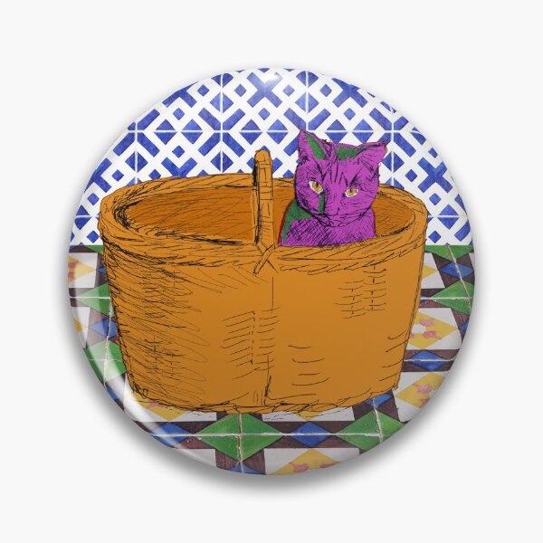 Item preview, Purple cat designed and sold by Celia Estampas.