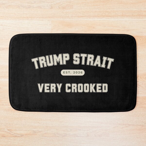 Item preview, Trump Strait Very Crooked – Anti Trump Strait of Hormuz Humor designed and sold by seekingclarity.