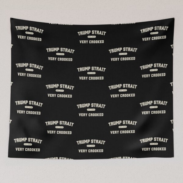 Item preview, Trump Strait Very Crooked – Anti Trump Strait of Hormuz Humor designed and sold by seekingclarity.