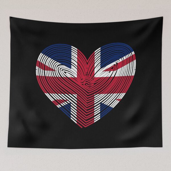 Item preview, Love UK (Black Background) designed and sold by IKDG.