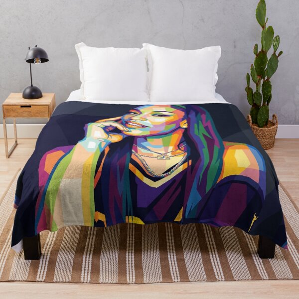 Item preview, Aja Wilson Basketball Wpap Art designed and sold by SiksisArt.