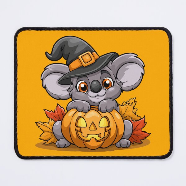 Item preview, Halloween Witch Hat Koala and Pumpkin designed and sold by RichardRags.