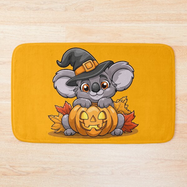 Item preview, Halloween Witch Hat Koala and Pumpkin designed and sold by RichardRags.