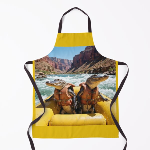 Item preview, Alligators White Water Raft the Colorado River designed and sold by Tridentulus.