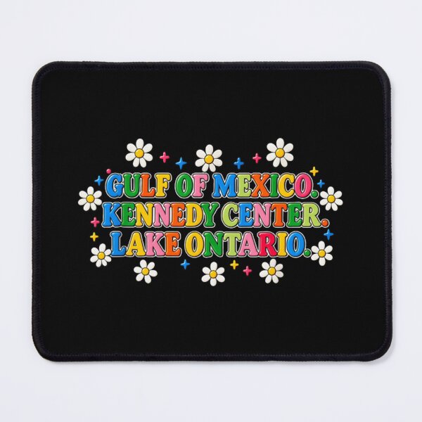 Item preview, Gulf of Mexico Kennedy Center Lake Ontario Rainbow Daisy Colorful Text Fan designed and sold by BraylenDrado.