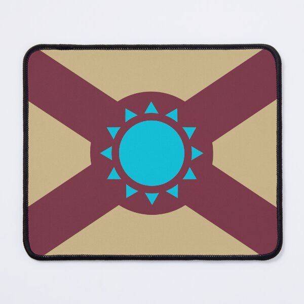 Item preview, Simplified Florida Flag in Garnet, Gold, and Heritage Blue designed and sold by Karate Octopus.