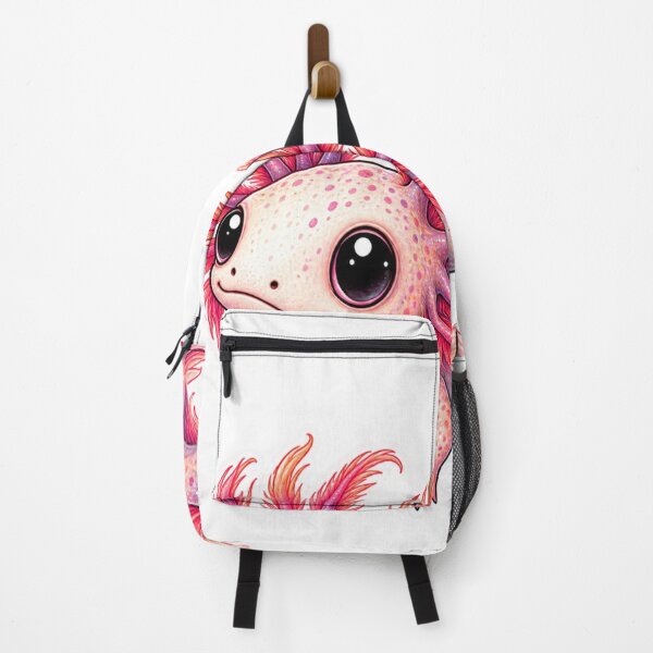 Item preview, Cute Pink Axolotl – Magical Sea Creature designed and sold by Genzfirevibes.