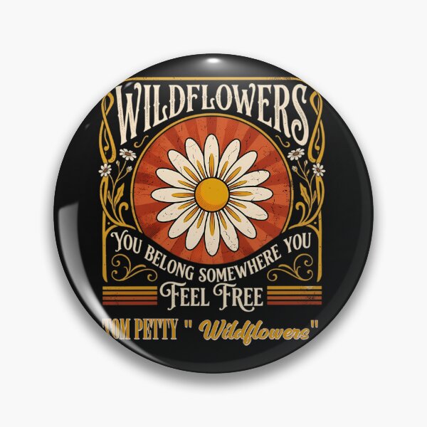 Item preview, Wildflowers Rock Singer Retro designed and sold by zobari.