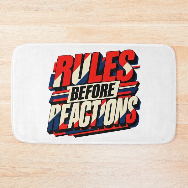 Item preview, Rules Before Reactions Brutalist Trading Discipline designed and sold by VolatilityEdge.