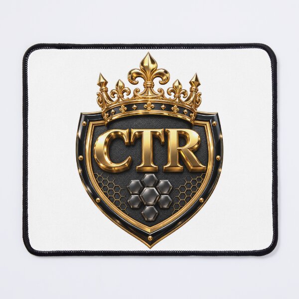 Item preview, Royal CTR Gold Shield Crest designed and sold by Dresut.