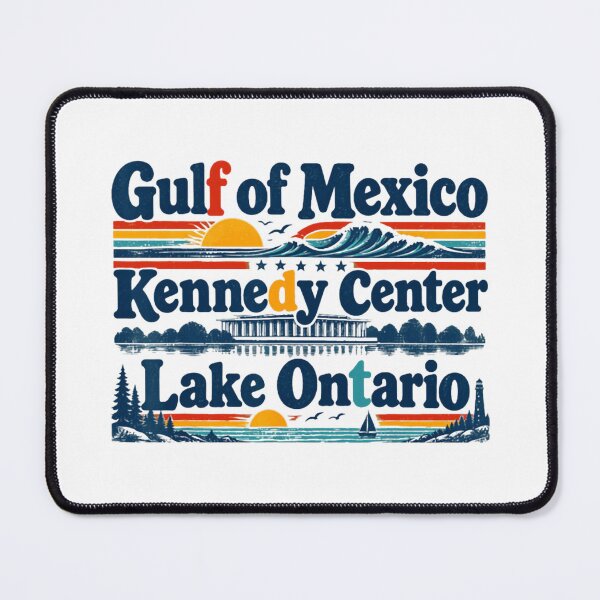 Item preview, Gulf of Mexico Kennedy Center Lake Ontario Retro Sunset Wave Scene Fan designed and sold by BraylenDrado.