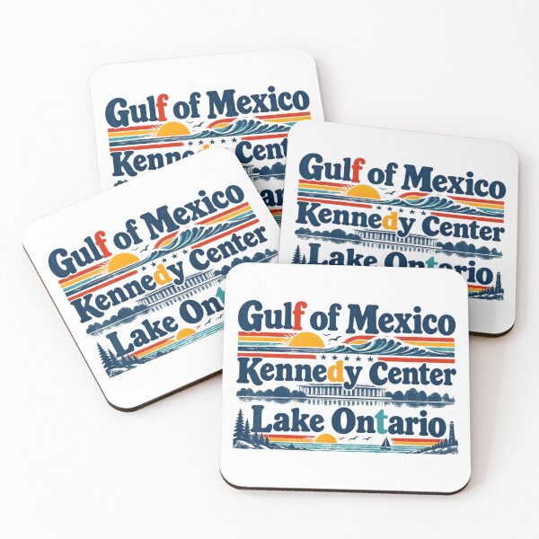Item preview, Gulf of Mexico Kennedy Center Lake Ontario Retro Sunset Wave Scene Fan designed and sold by BraylenDrado.