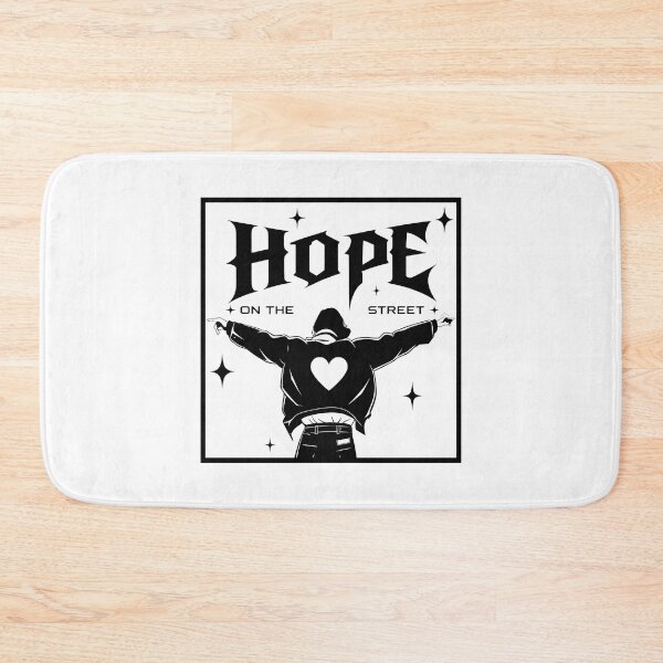 Item preview, HOPE Street Art Heart Silhouette  designed and sold by olacassandra.