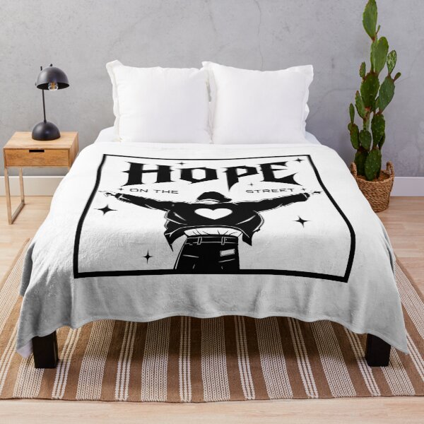 Item preview, HOPE Street Art Heart Silhouette  designed and sold by olacassandra.