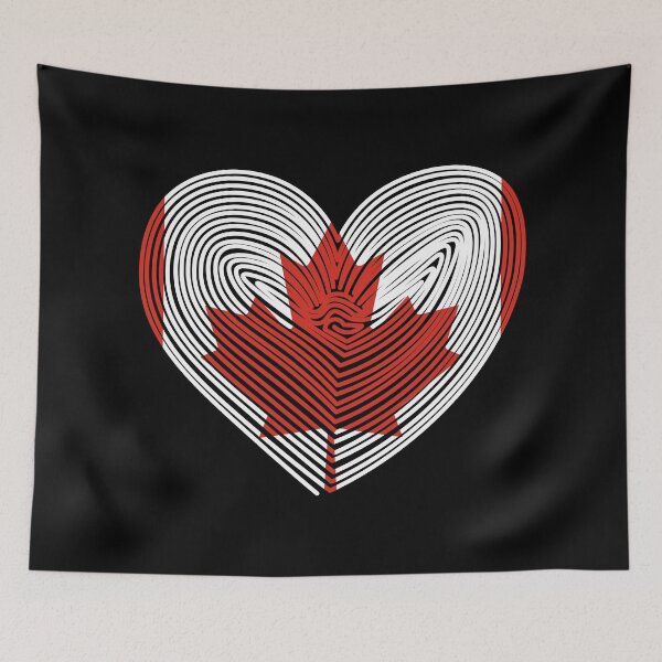 Item preview, Love Canada (Black Background) designed and sold by IKDG.
