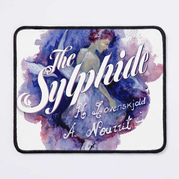 Item preview, The Sylphide Ballet Blue Sylph in Ink designed and sold by Jimena Zuazo.