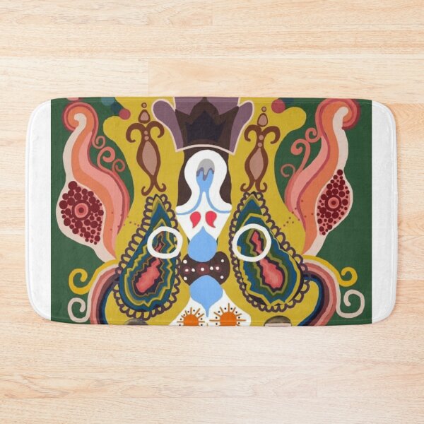 Item preview, Colorful Abstract Symmetrical Totem Mask designed and sold by Kroma-Totem.