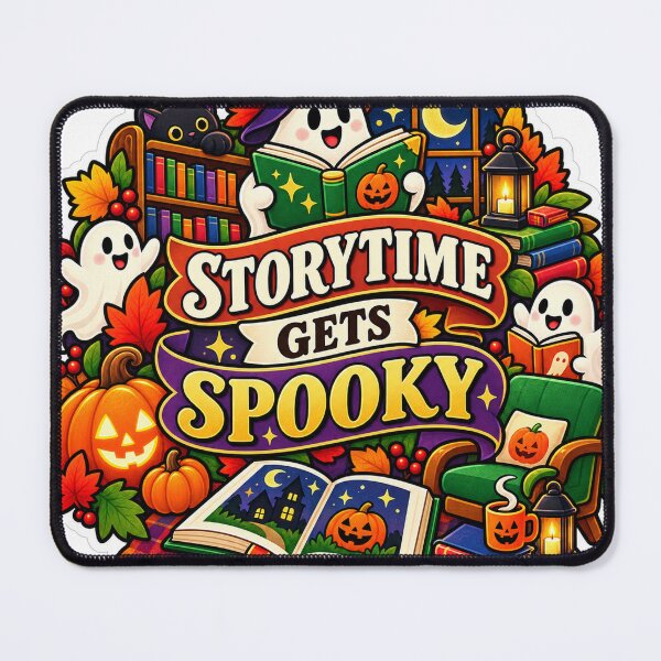 Item preview, Storytime Gets Spooky Librarian designed and sold by supertae.