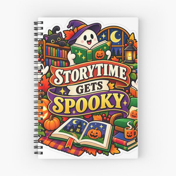 Item preview, Storytime Gets Spooky Librarian designed and sold by supertae.