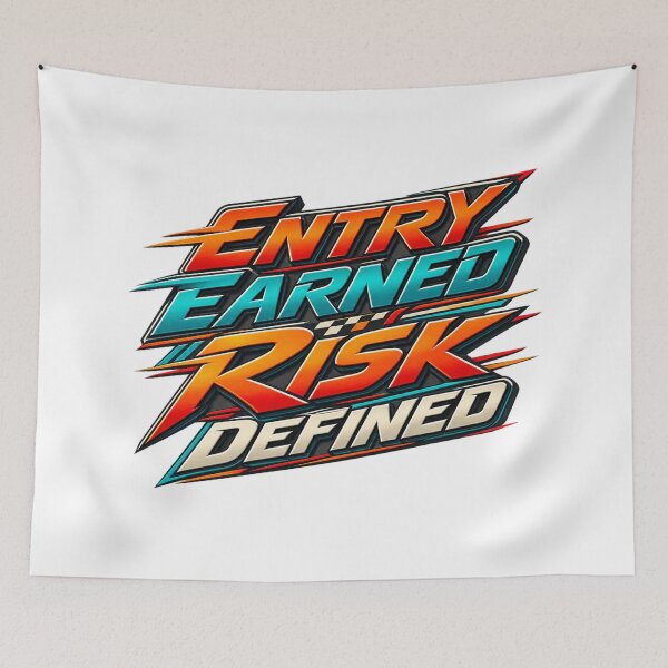 Item preview, Regla de negociación de deportes de motor definida por riesgo de entrada obtenida designed and sold by VolatilityEdge.