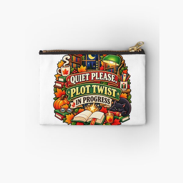 Item preview, Quiet Please, Plot Twist In Progress Librarian designed and sold by supertae.