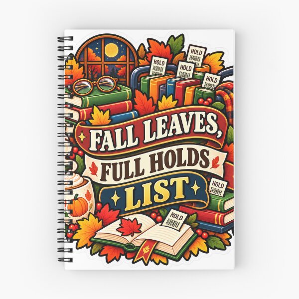 Item preview, Fall Leaves, Full Holds List Librarian designed and sold by supertae.