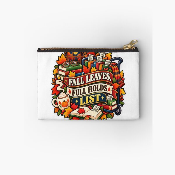 Item preview, Fall Leaves, Full Holds List Librarian designed and sold by supertae.