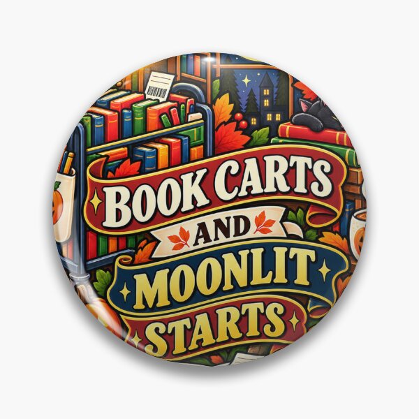 Item preview, Book Carts And Moonlit Starts Librarian designed and sold by supertae.