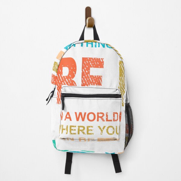 Item preview, in A World Where You Can Be Anything Be Kind Vintage Retro T-Shirt designed and sold by gidget-gadget.