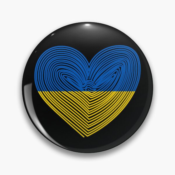 Item preview, Love Ukraine (Black Background) designed and sold by IKDG.