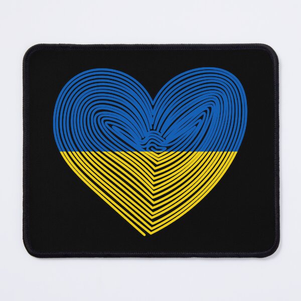 Item preview, Love Ukraine (Black Background) designed and sold by IKDG.