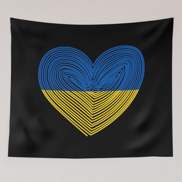 Item preview, Love Ukraine (Black Background) designed and sold by IKDG.