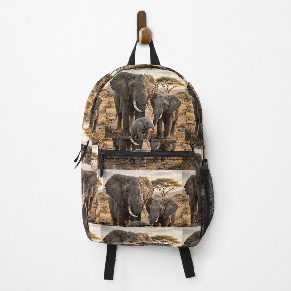 Item preview, Elephant Family  designed and sold by AwesomeDigiShop.